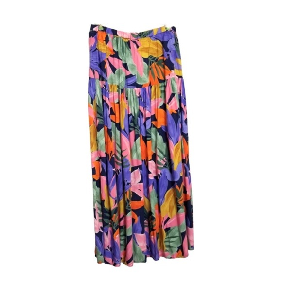 Anthropologie ATL Abel the label multicolor tiered skirt size XS brand new - Picture 3 of 9